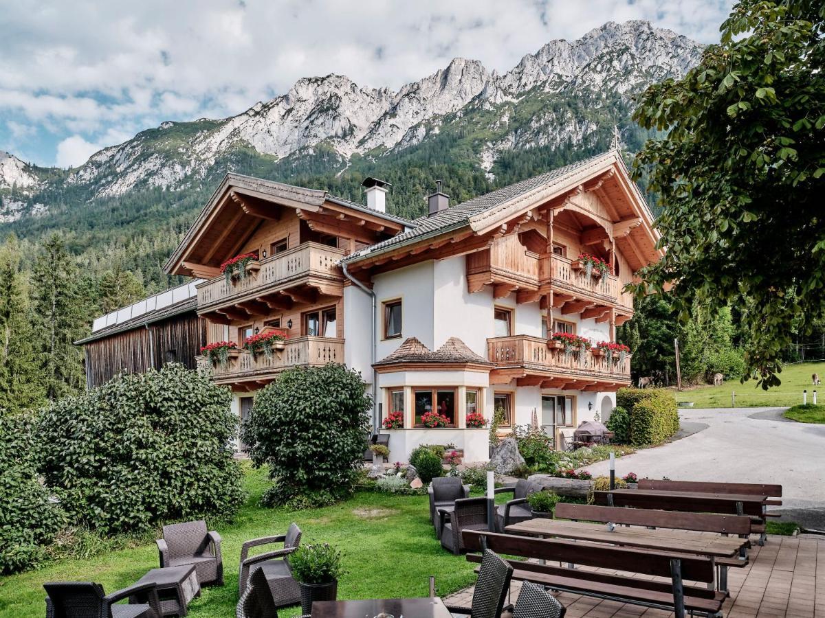 Berggasthof Baernstatt Scheffau am Wilden Kaiser Ngoại thất bức ảnh
